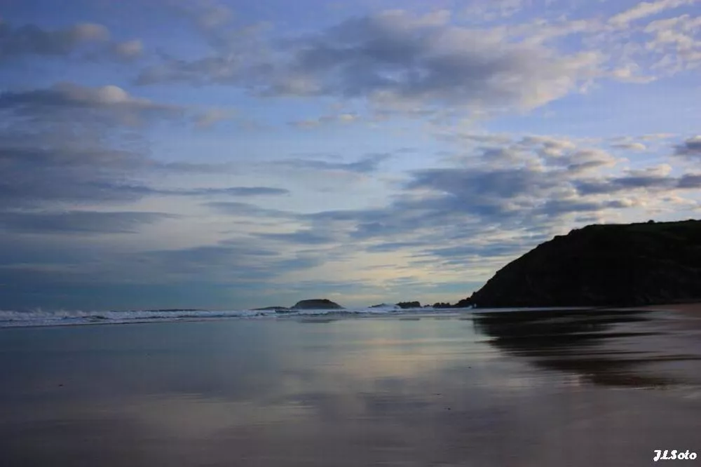 Nubes. Zarautz. Foto: Jose Luis Soto