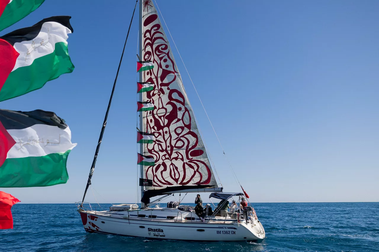 Sicialia ontzia Global Sumud Flotilla
