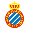 Escudo del Espanyol de fútbol.