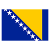 Bandera de la selección de fútbol de Bosnia-Herzegovina