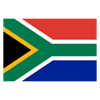 Bandera de la selección de fútbol de Sudáfrica