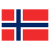 Bandera de la selección de fútbol de Noruega