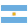 Bandera de la selección de fútbol de Argentina