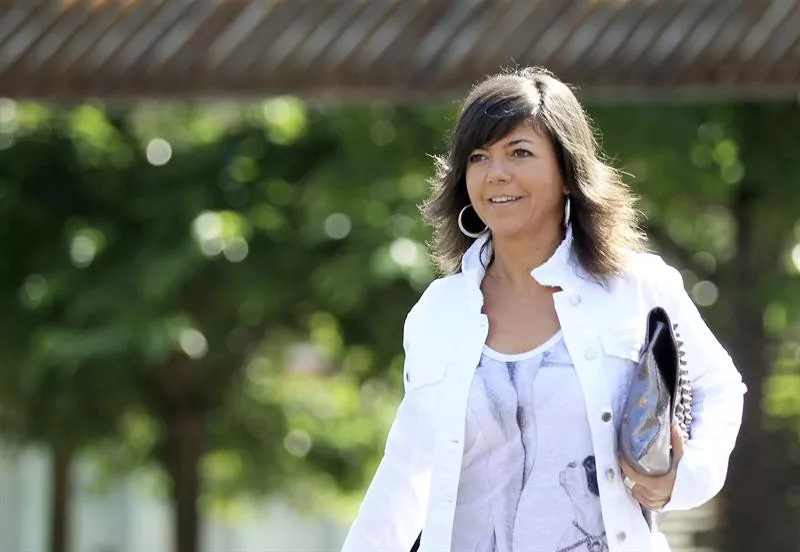 La secretaria general del PP vasco, Nerea Llanos. EFE