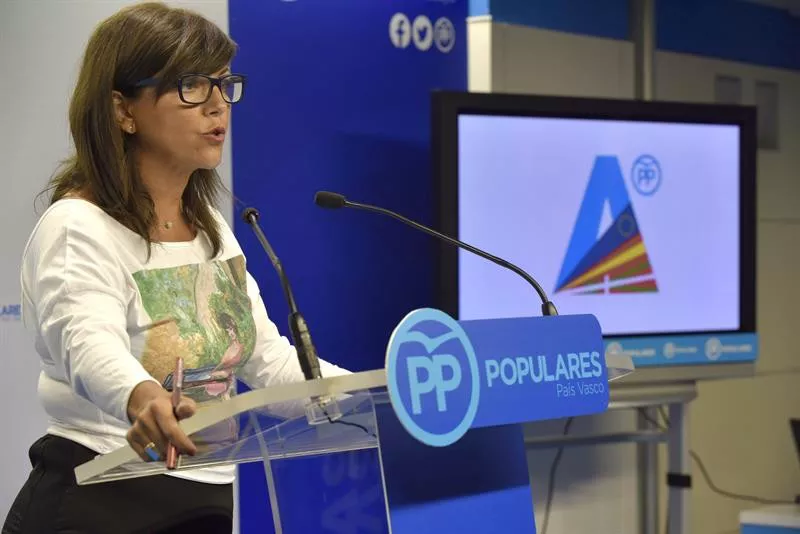 Nerea Llanos Euskadiko PPren idazkari nagusia. Artxiboko irudia: EFE