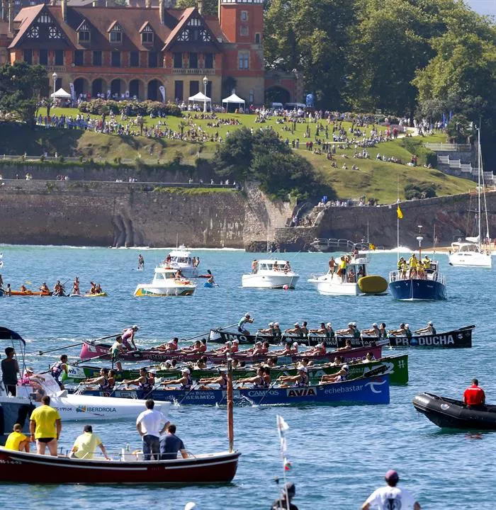 hondarribia urdaibai bandera de la concha efe