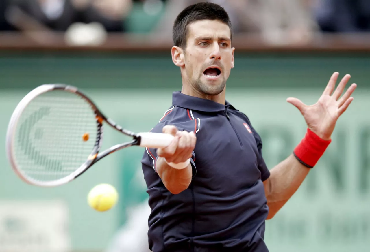 Novak Djokovic finalean. Argazkia: EFE