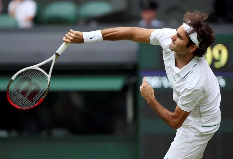 Roger Federer. Foto: EFE