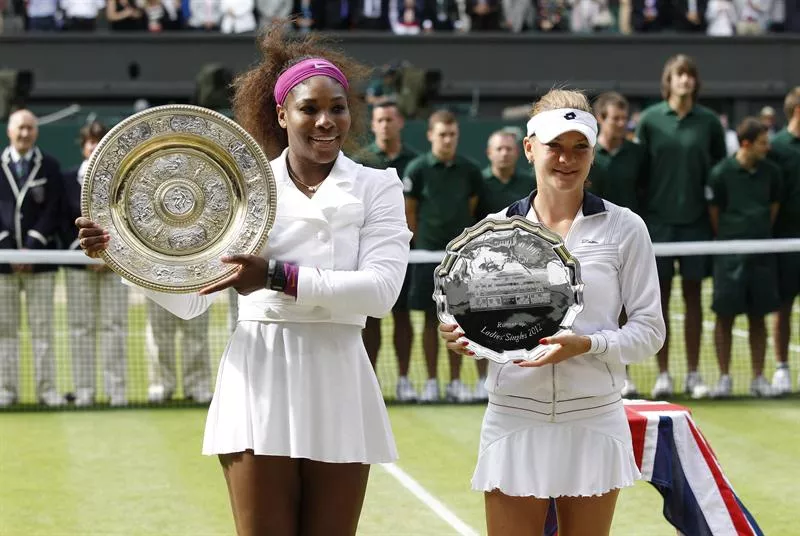 Serena Williams gana Wimbledon. Foto: EFE