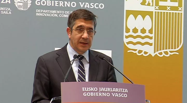 El lehendakari Patxi López.
