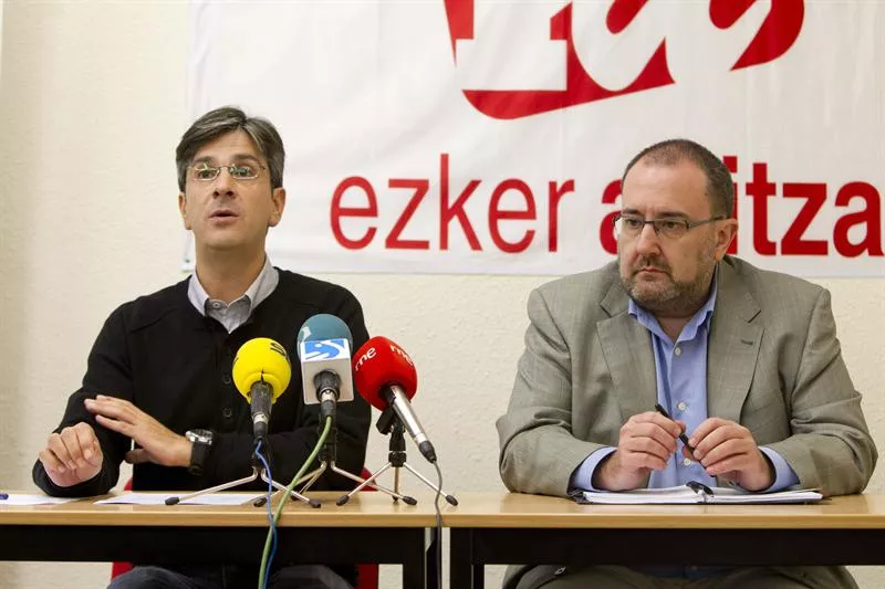El coordinador de Ezker Anitza-IU, Mikel Arana.