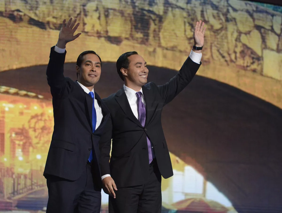 Joaquín y Julián Castro, gemelos. Foto: EFE