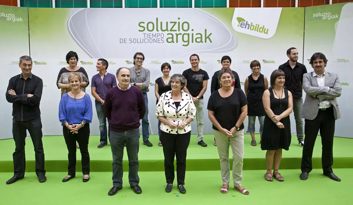 Bildu zerrendaburuen aurkezpena efe