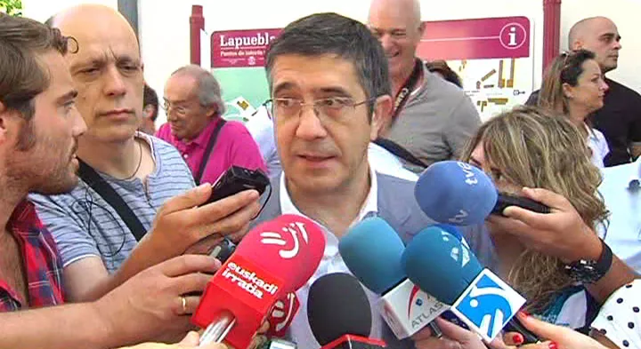 El lehendakari Patxi López.
