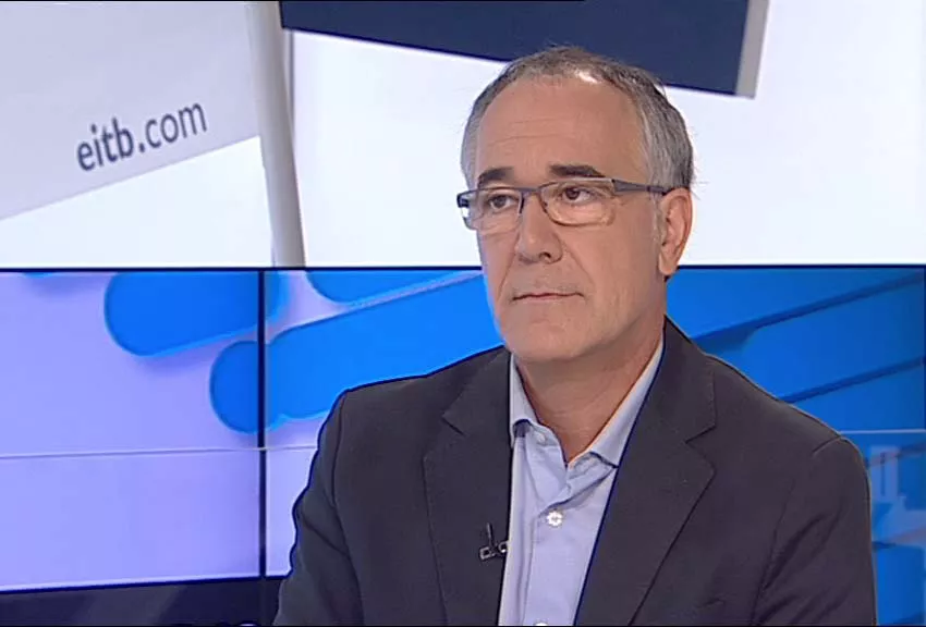 José Navas portavoz de Ezker Batua en 'Egun on Euskadi'.