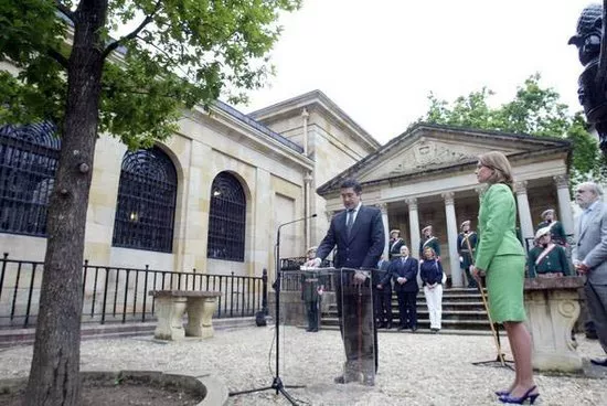 Patxi López, el día de su investidura. Foto: EFE