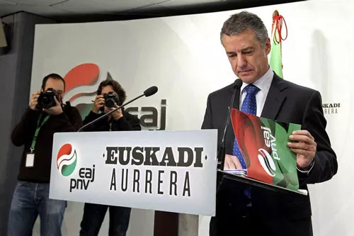 Iñigo Urkullu lehendakaria. EFE