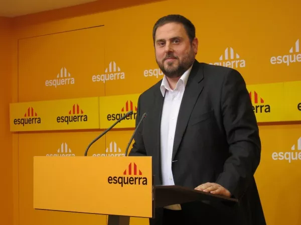 Oriol Junqueras ERCko hautagaia.