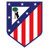 Escudo del Atlético de Madrid de fútbol.