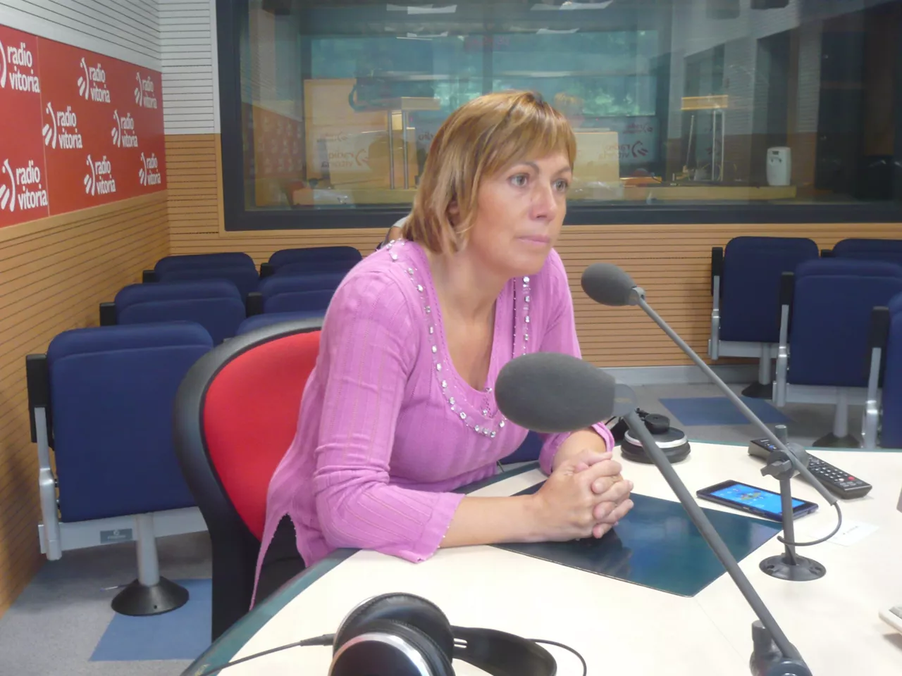 Miren Larrion. Artxiboko argazkia.