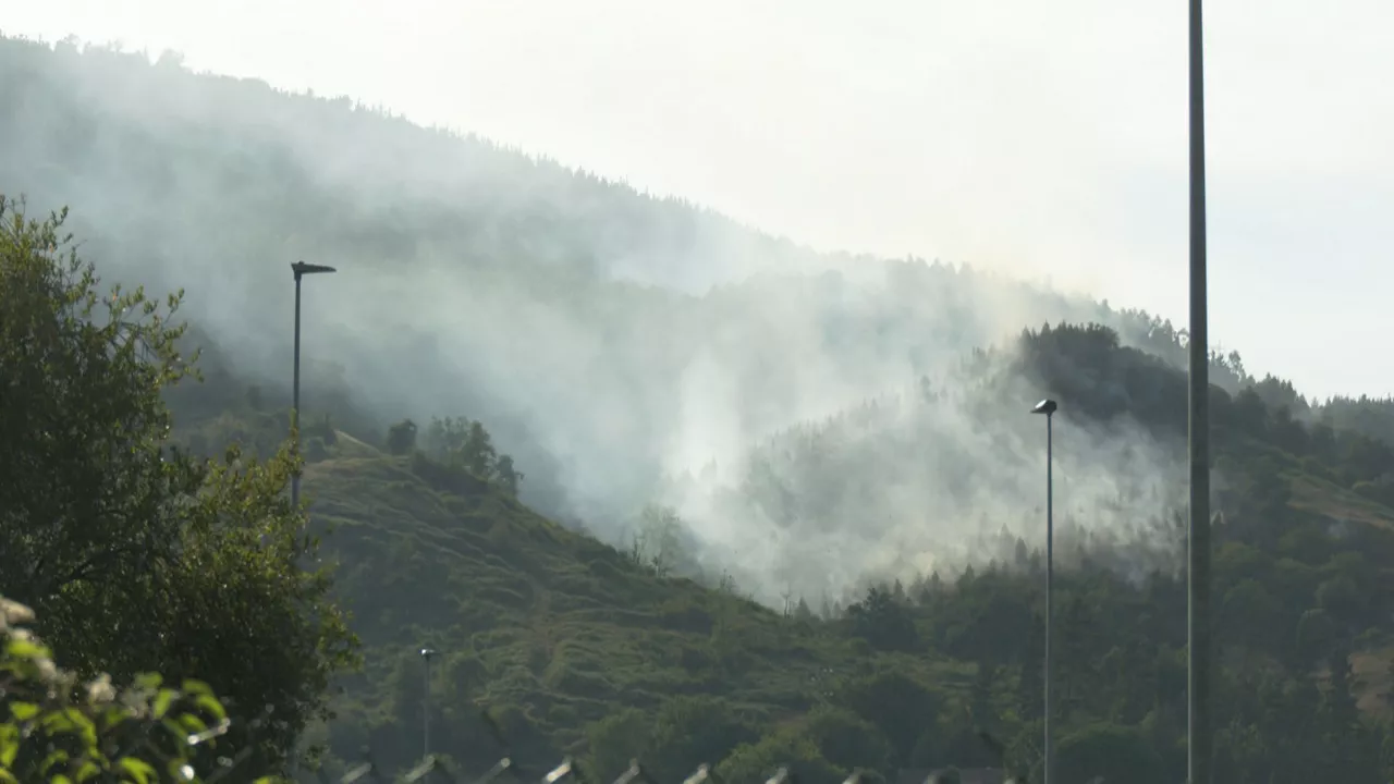 berriro piztu dira alonsotegiko eta erandioko sutea