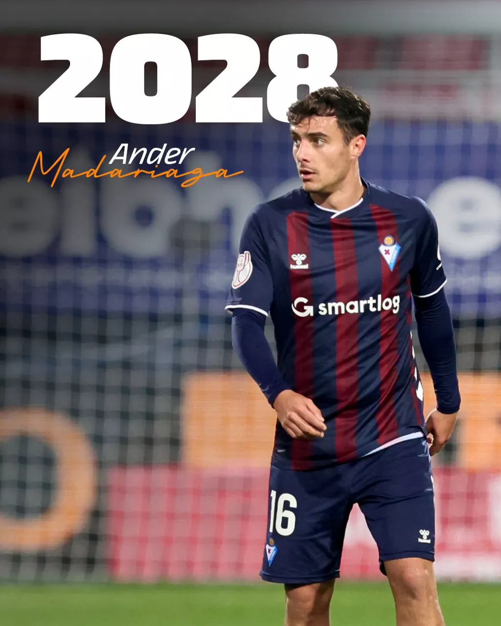Ander Madariaga, Eibar taldeko jokalaria / Ander Madariaga, jugador de la SD Eibar