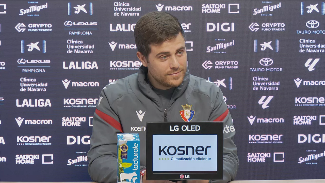 Osasuna, prentsaurrekoa Alessio Lisci