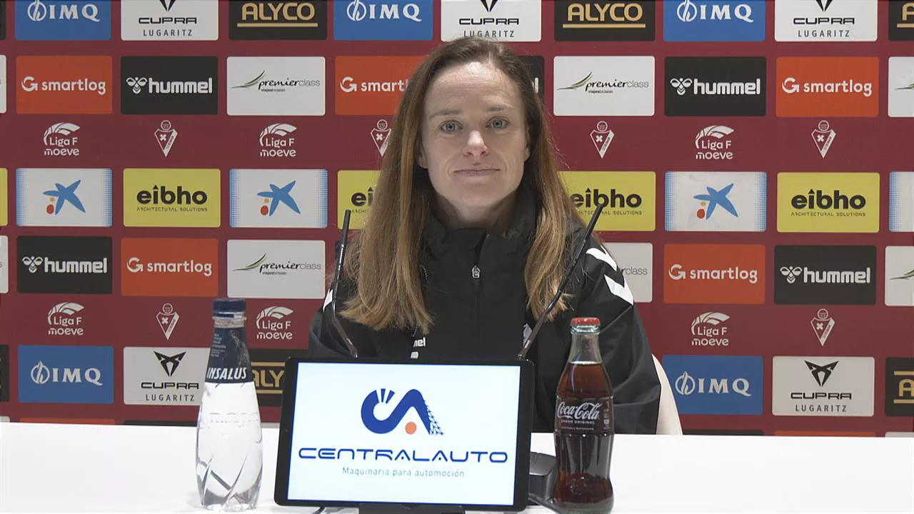 Arene Altonaga jugadora del Eibar RP previa al derbi ante la Real