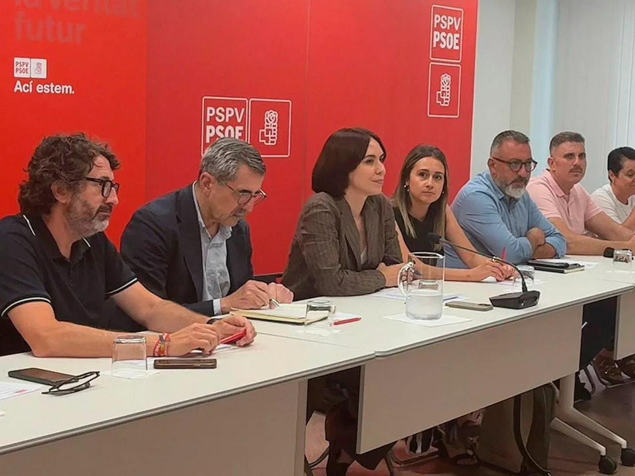 Imagen de archivo de José María Ángel, segundo por la izquierda.