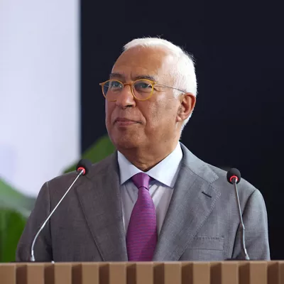 AME6101. ASUNCIÓN (PARAGUAY), 17/01/2026.- El presidente del Consejo Europeo, António Costa, habla en una rueda de prensa este sábado, en Asunción (Paraguay). Costa afirmó que coordina una "respuesta conjunta" de los Veintisiete frente a los aranceles anunciados por el líder estadounidense, Donald Trump, contra los países europeos que enviaron tropas a Groenlandia y que no apoyen su plan de anexión de la isla. EE/ Juan Pablo Pino
