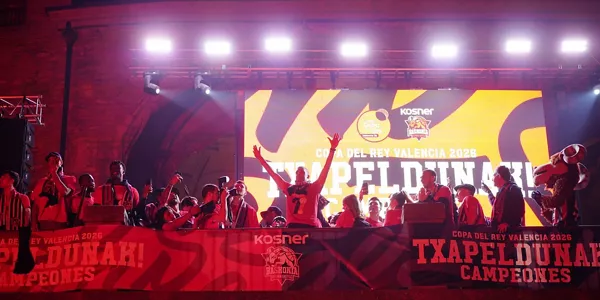 Paolo Galbiati, ospakizunetako protagonista nagusietako bat. Argazkia: Europa Press