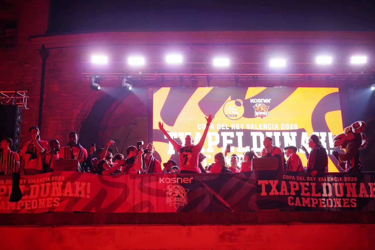 Paolo Galbiati, ospakizunetako protagonista nagusietako bat. Argazkia: Europa Press