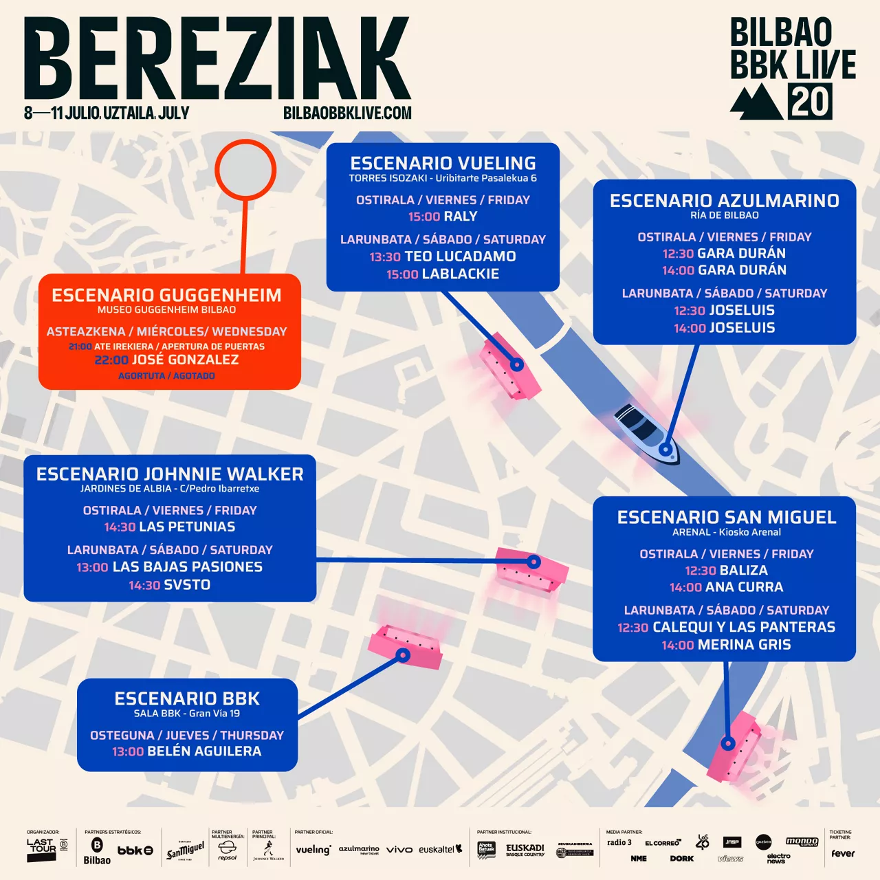Bilbao BBK Live Bereziak