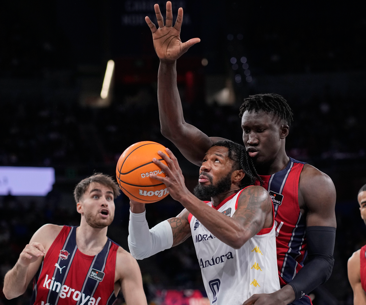 Partido entre Baskonia y Andorra.