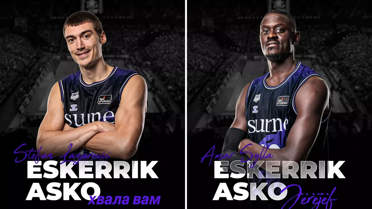 Lazarevicek eta Syllak ez dute Bilbao Basketen jarraituko