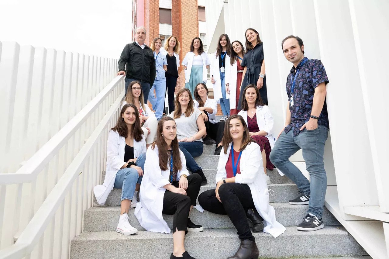 Grupo de investigadores de Biobizkaia especializados en enfermedades neurodegenerativas. Foto: Irekia