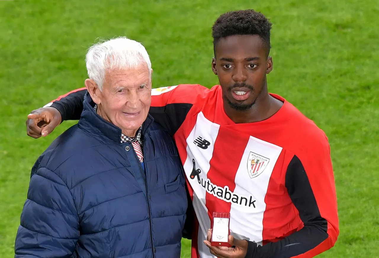 Carmelo Cedrun eta Iñaki Williams