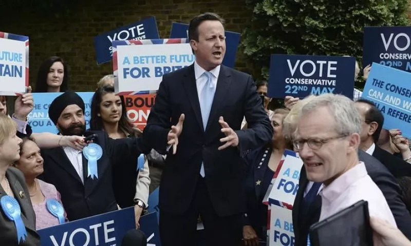 David Cameron hauteskundeak efe