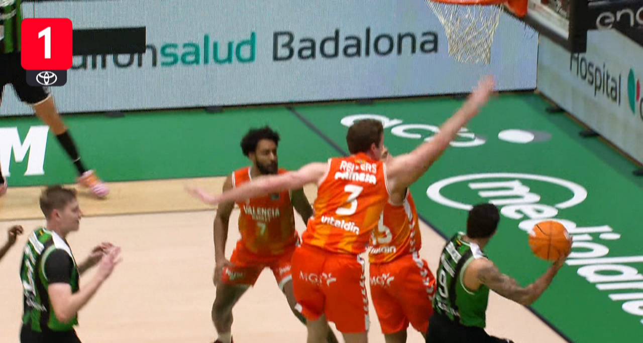 Endesa Ligaren 19.jardunaldiko 10 jokaldi onenak, Surne bilbao agertzen da bertan