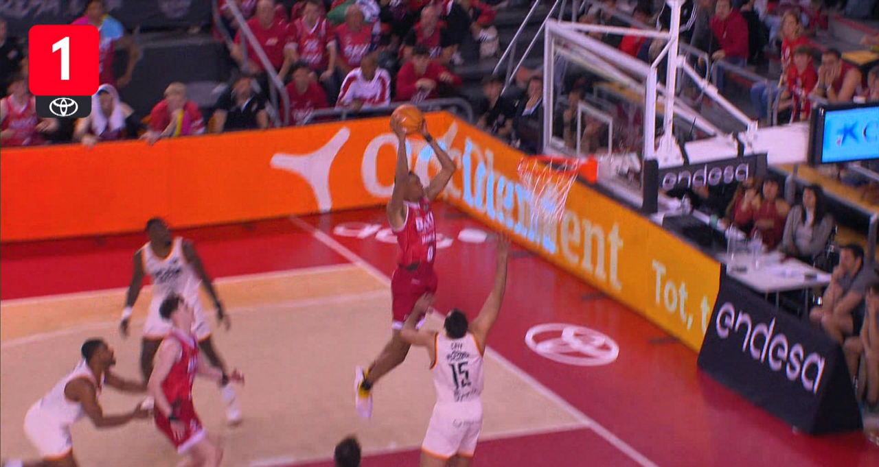 Endesa Ligaren 23. jardunaldiko 10 jokaldi onenak