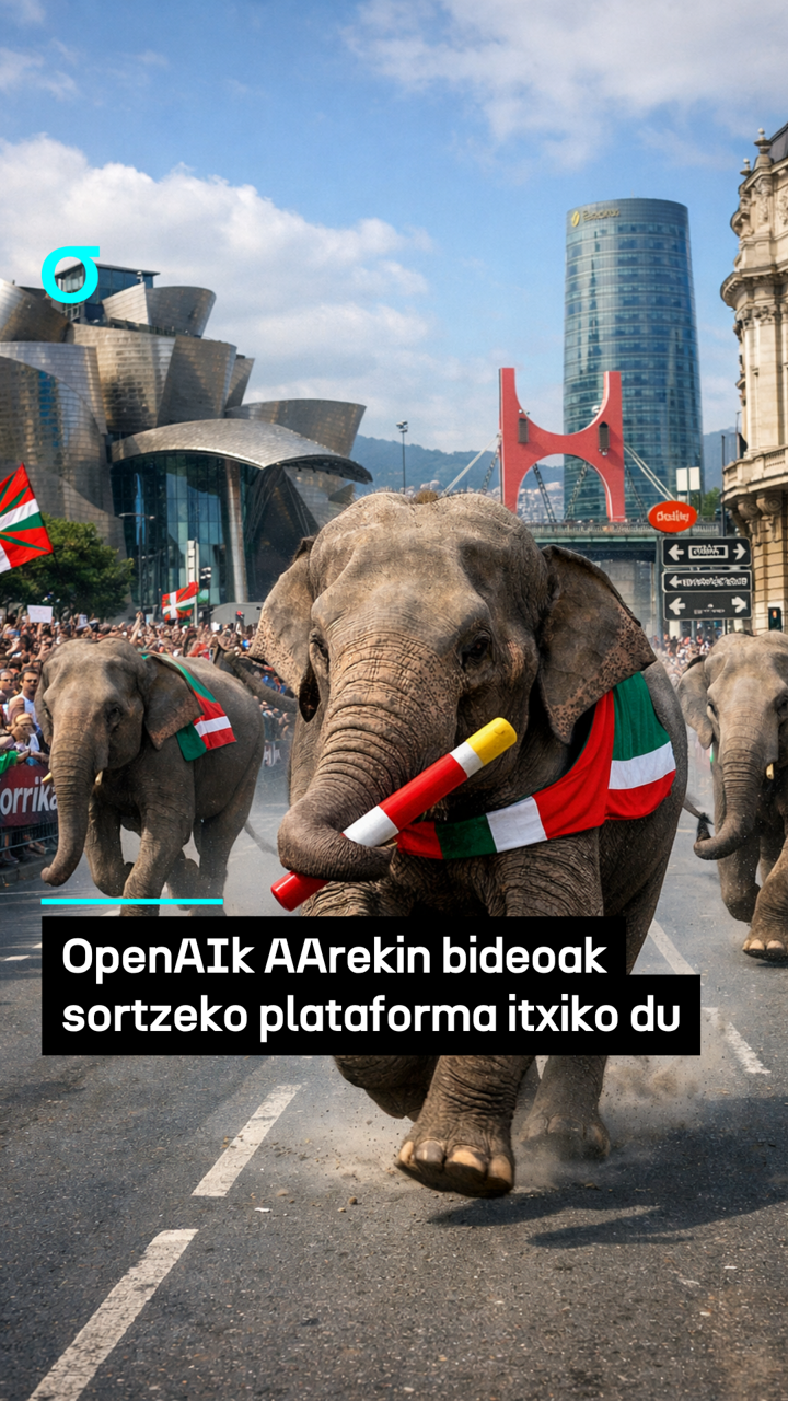 OpenAIk, "ChatGPT" ezagunaren sortzaileak, Sora plataforma itxiko du