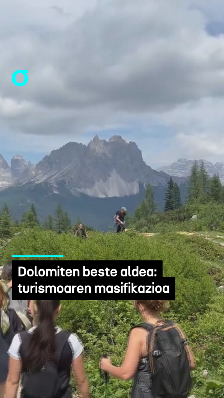 dolomitak turismoa 