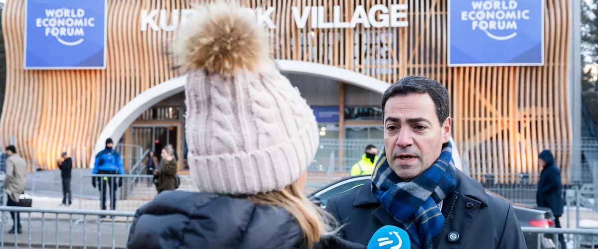 Lehendakari Pradales en Davos