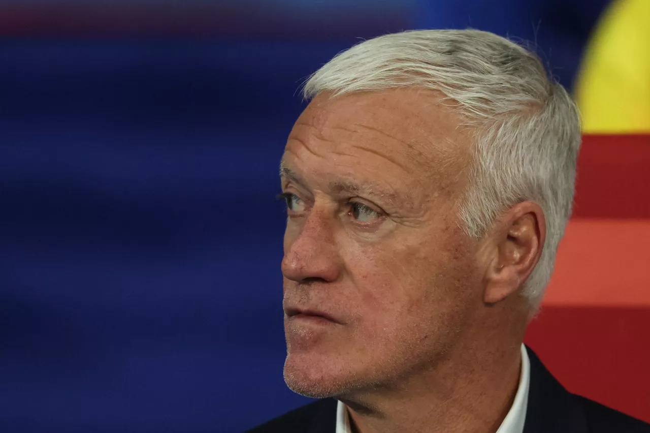 Didier Deschamps, Baionan jaiotako Frantziako entenatzailea. Argazkia: EFE.