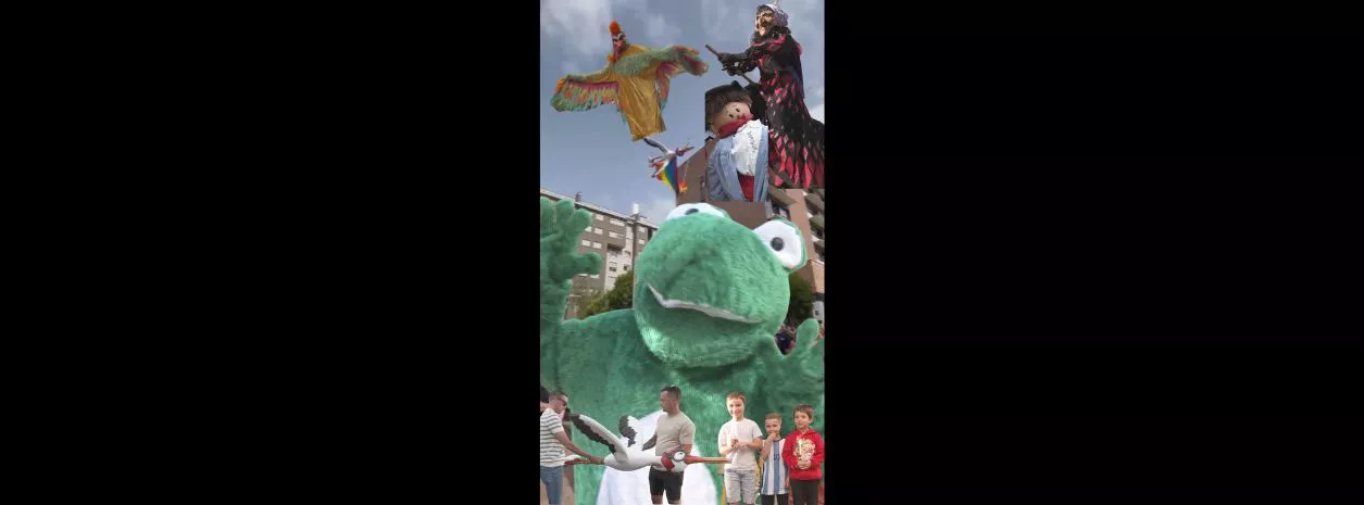 Gasteizko auzoetan, nork bere jaietako pertsonaia du