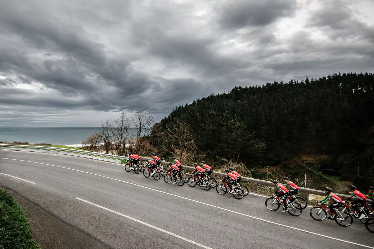 Euskadi Fundazioa Taldea, entrenatzen.