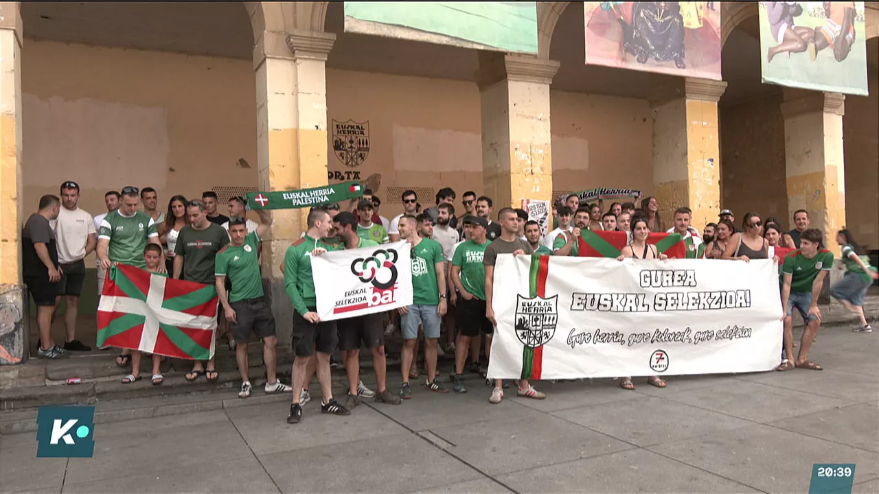 Euskal Selekzioaren aldeko kontzentrazioa