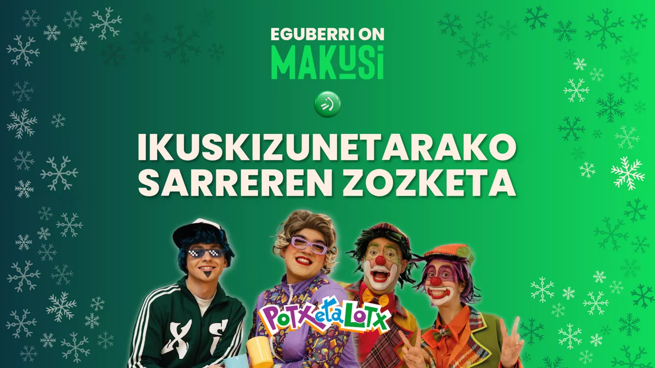 Eguberri On, Makusi - Sarreren zozketa portada.png