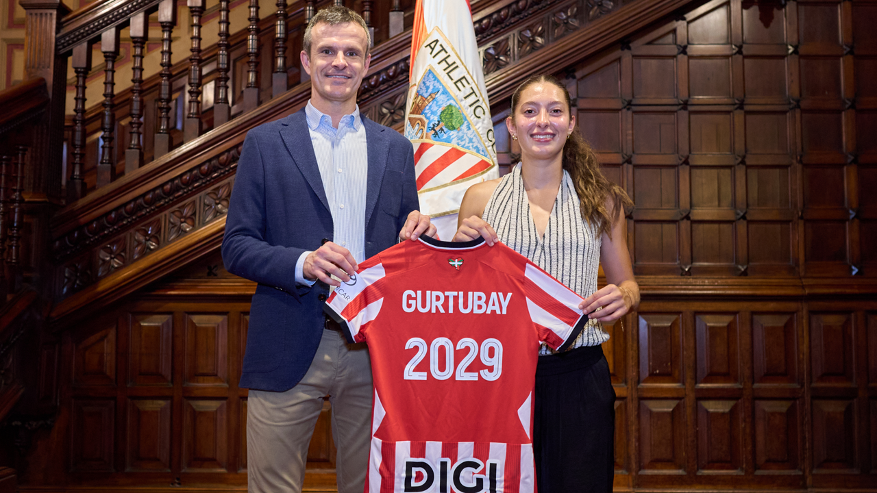 Elene Guturbayk 2029ra arte berritu du Athleticekin kontratua
