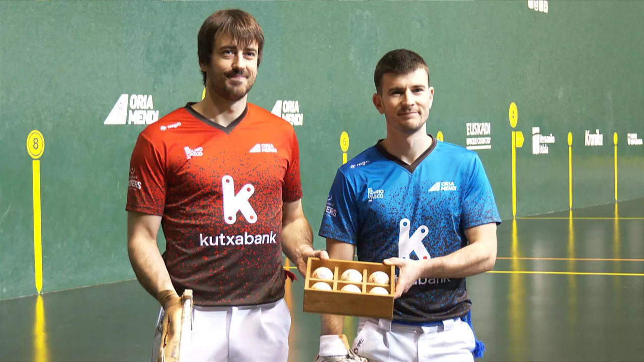 Endika Barrenetxea eta Imanol Ansa Erremonteko Kutxabank Masterseko finalistak